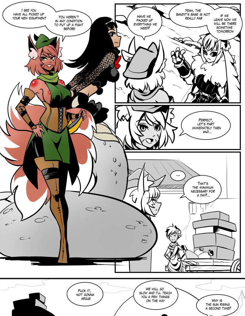 Monster girls on tour - Episode 537, Page 1: Page 537